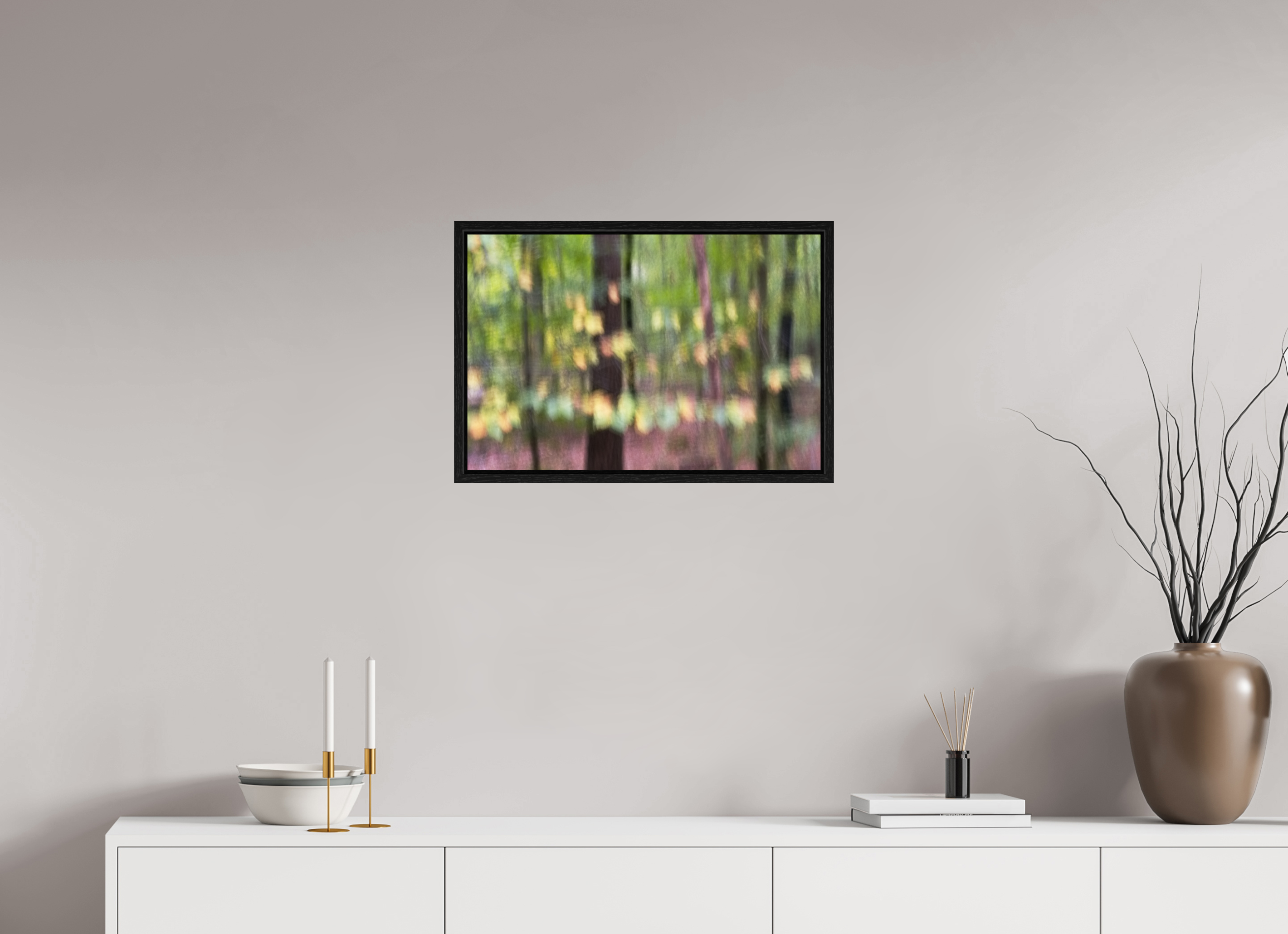 60 x 40 cm, Floater Frame Portato dolce