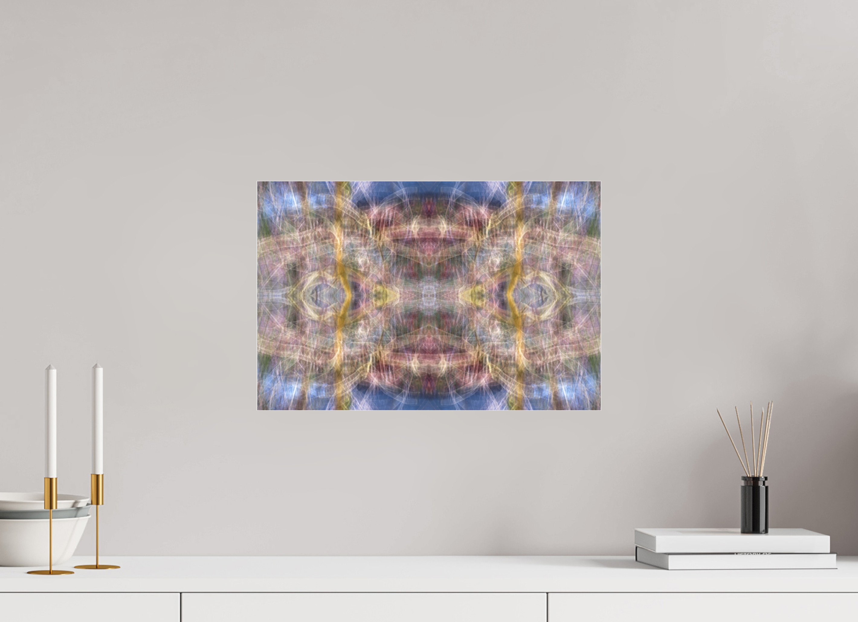 45 x 30 cm, Photo Print Under Acrylic Glass Nature’s Kaleidoscope
