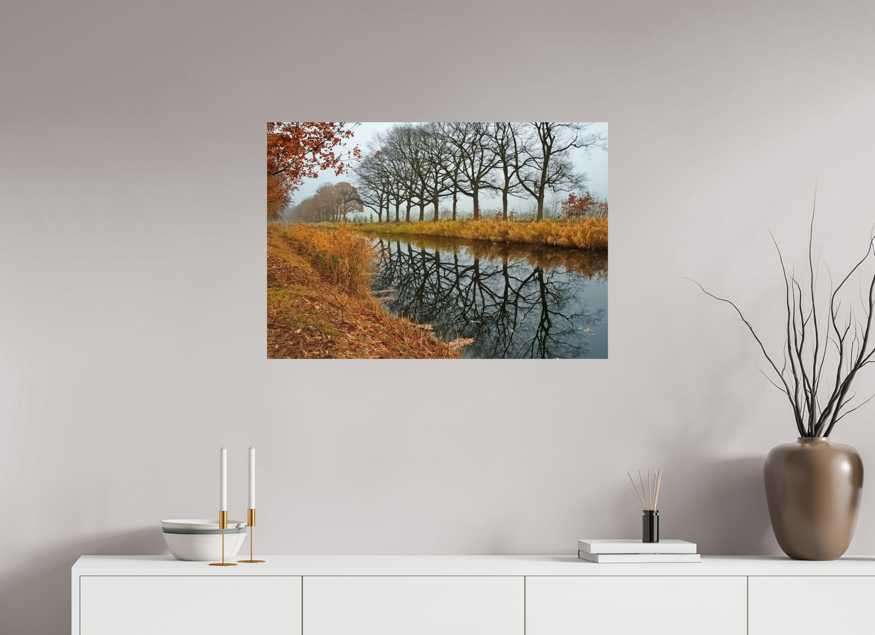 86,5 x 60 cm, Photo Print On Fuji Crystal DP II Echo der Bäume