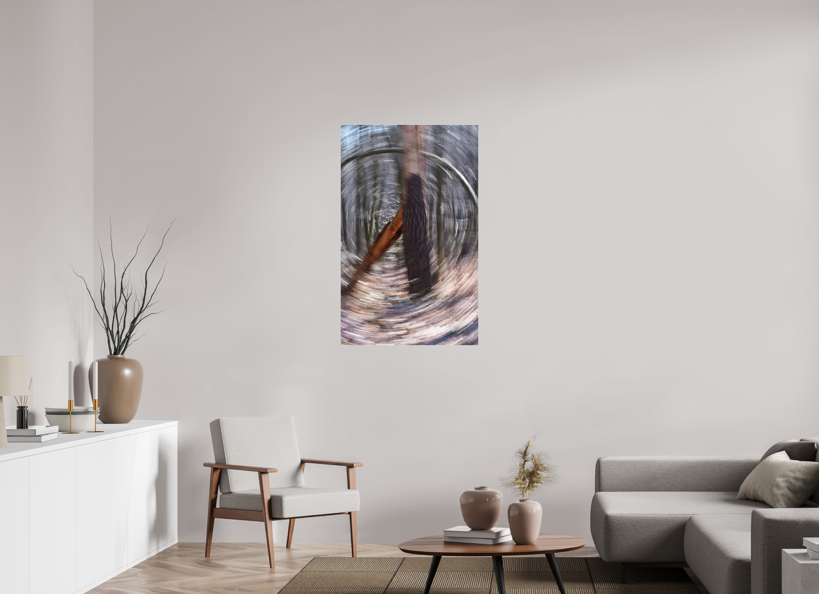 70 x 112,1 cm, Photo Print Under Acrylic Glass Nature’s Dynamic Geometry