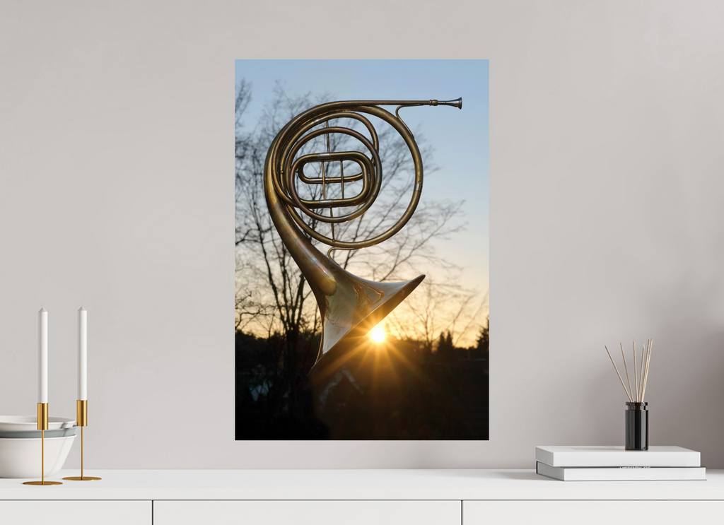 40 x 60 cm, Photo Print On Fuji Crystal DP II Horn sound