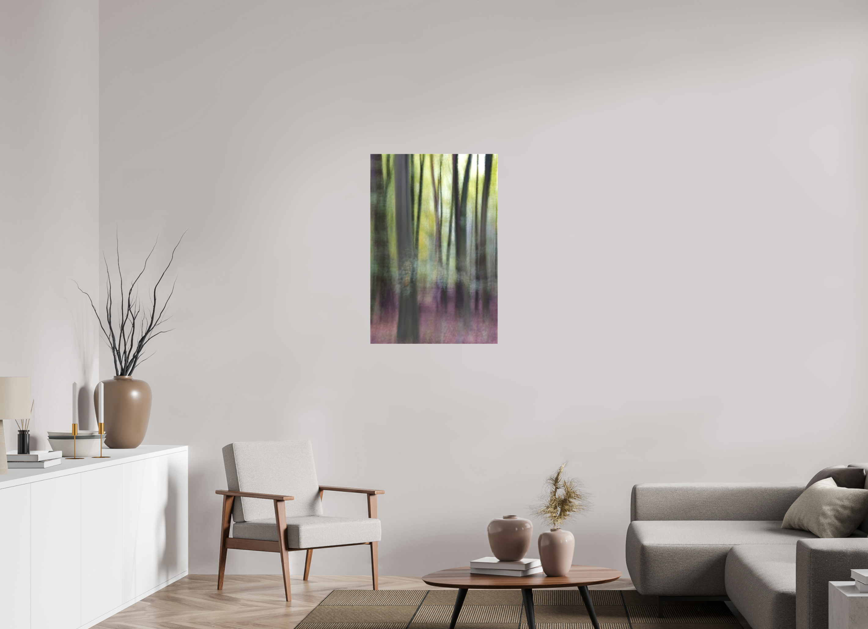 60 x 90 cm, Leinwand matt Flautando verticale