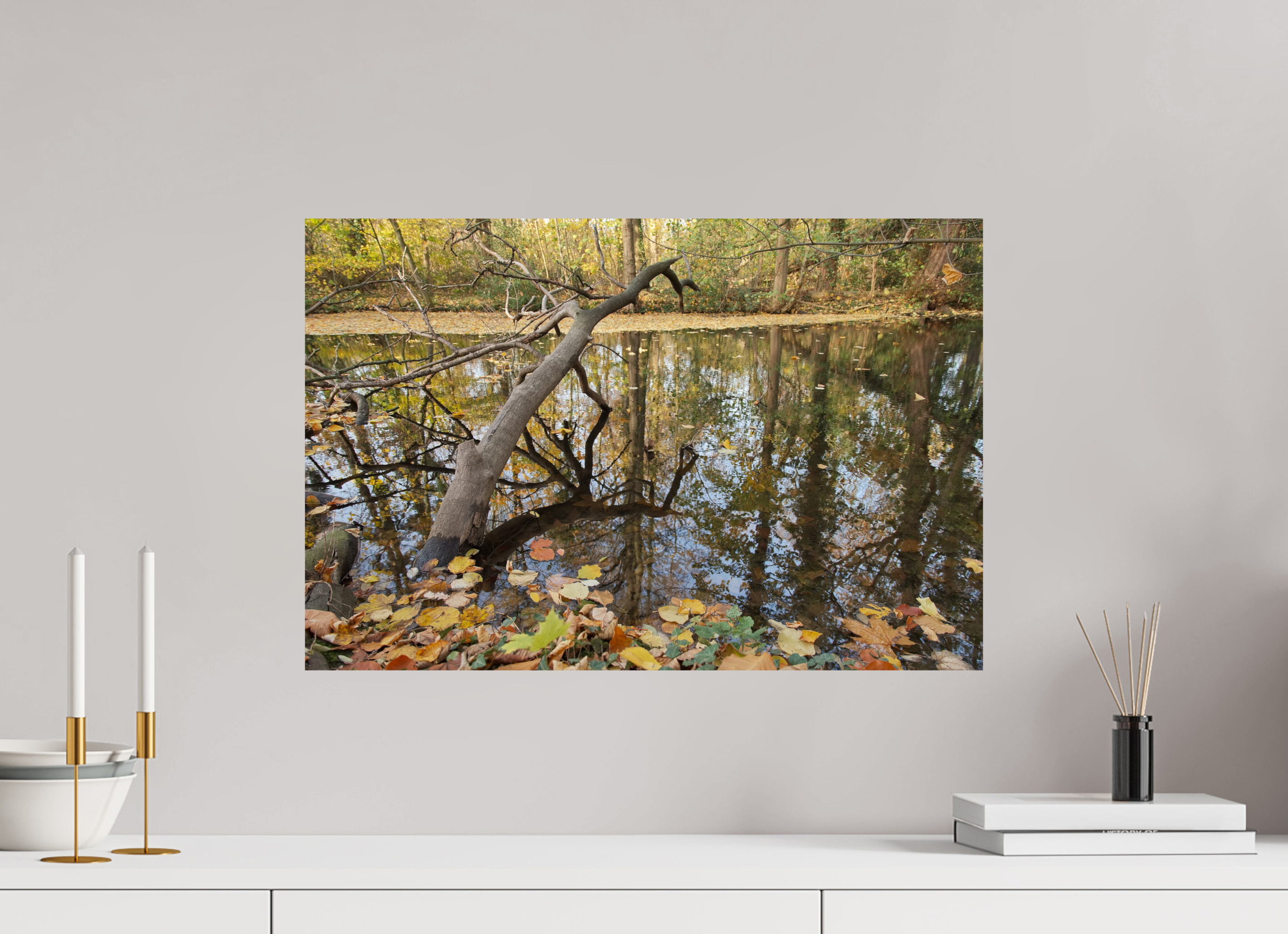 60 x 40 cm, Photo Print On Fuji Crystal DP II Autumn landscape