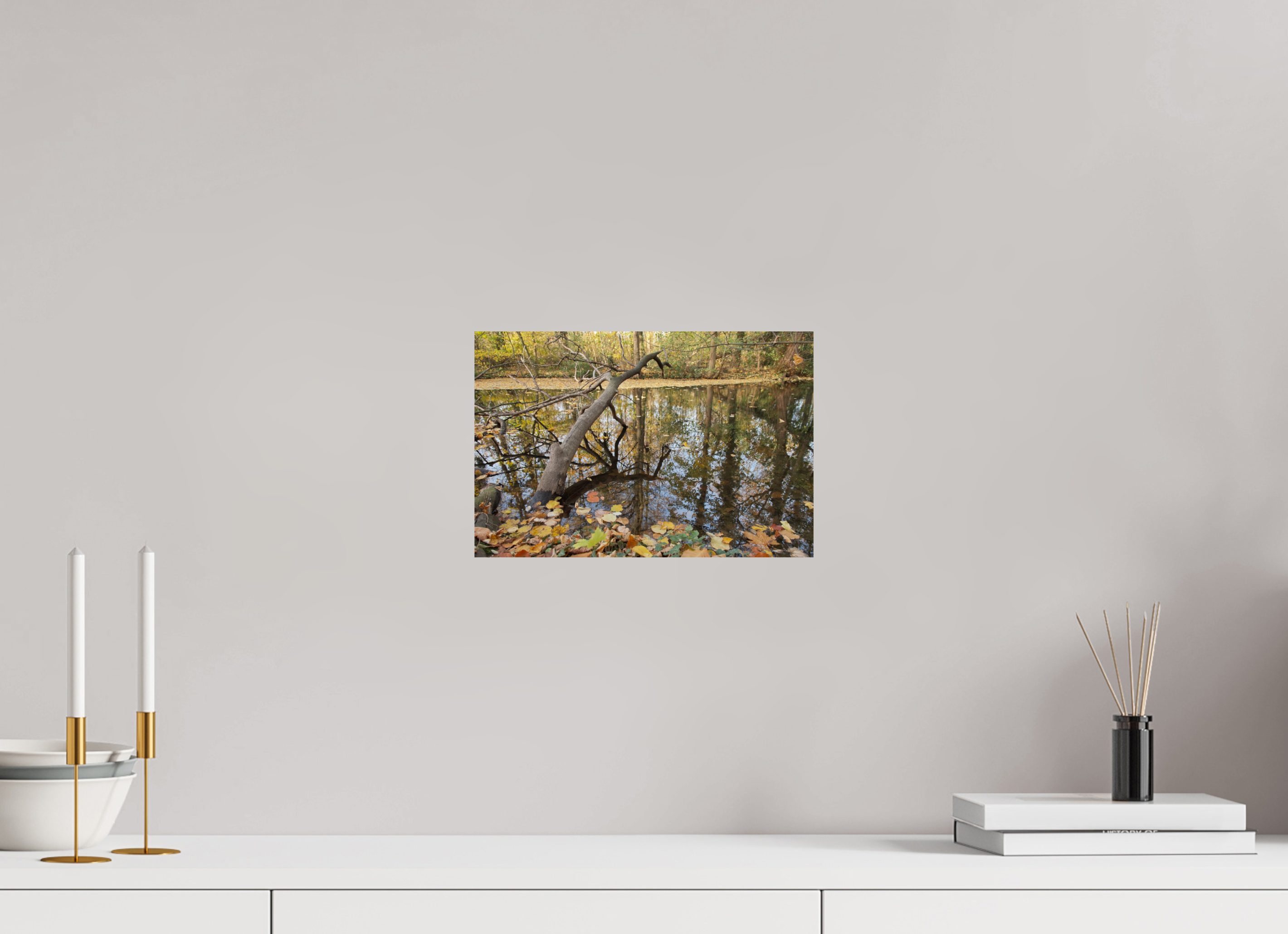 30 x 20 cm, Photo Print On Fuji Crystal DP II Autumn landscape