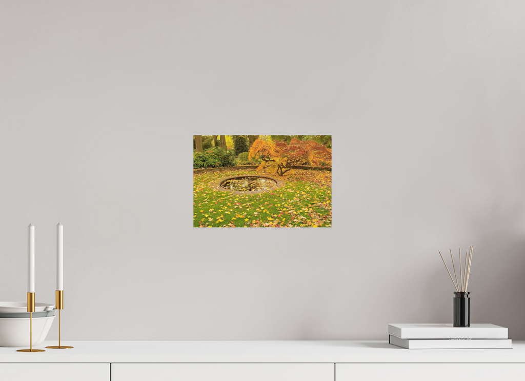 30 x 20 cm, Photo Print On Fuji Crystal DP II Autumn in the park.