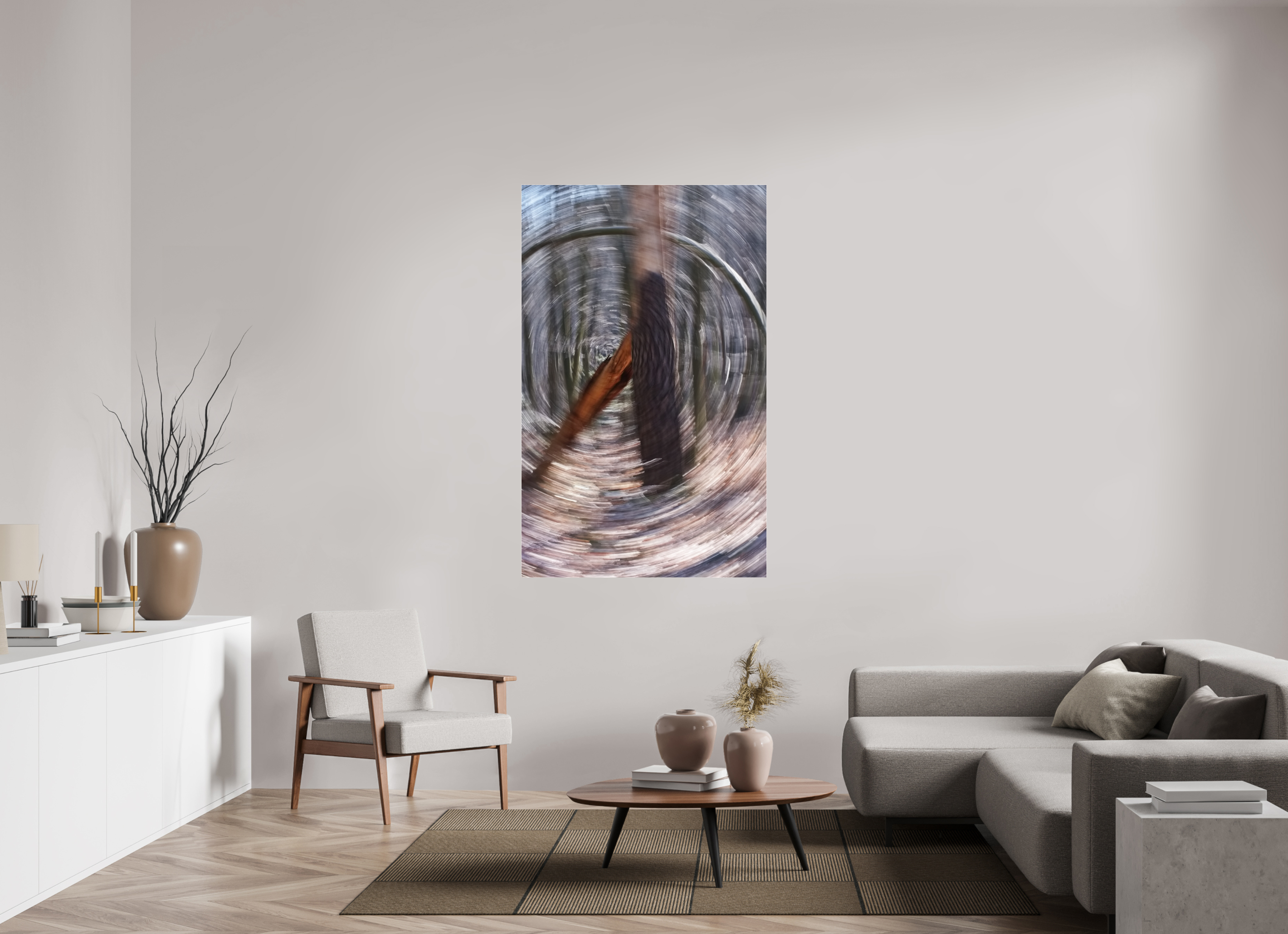100 x 160,2 cm, Photo Print Under Acrylic Glass Nature’s Dynamic Geometry
