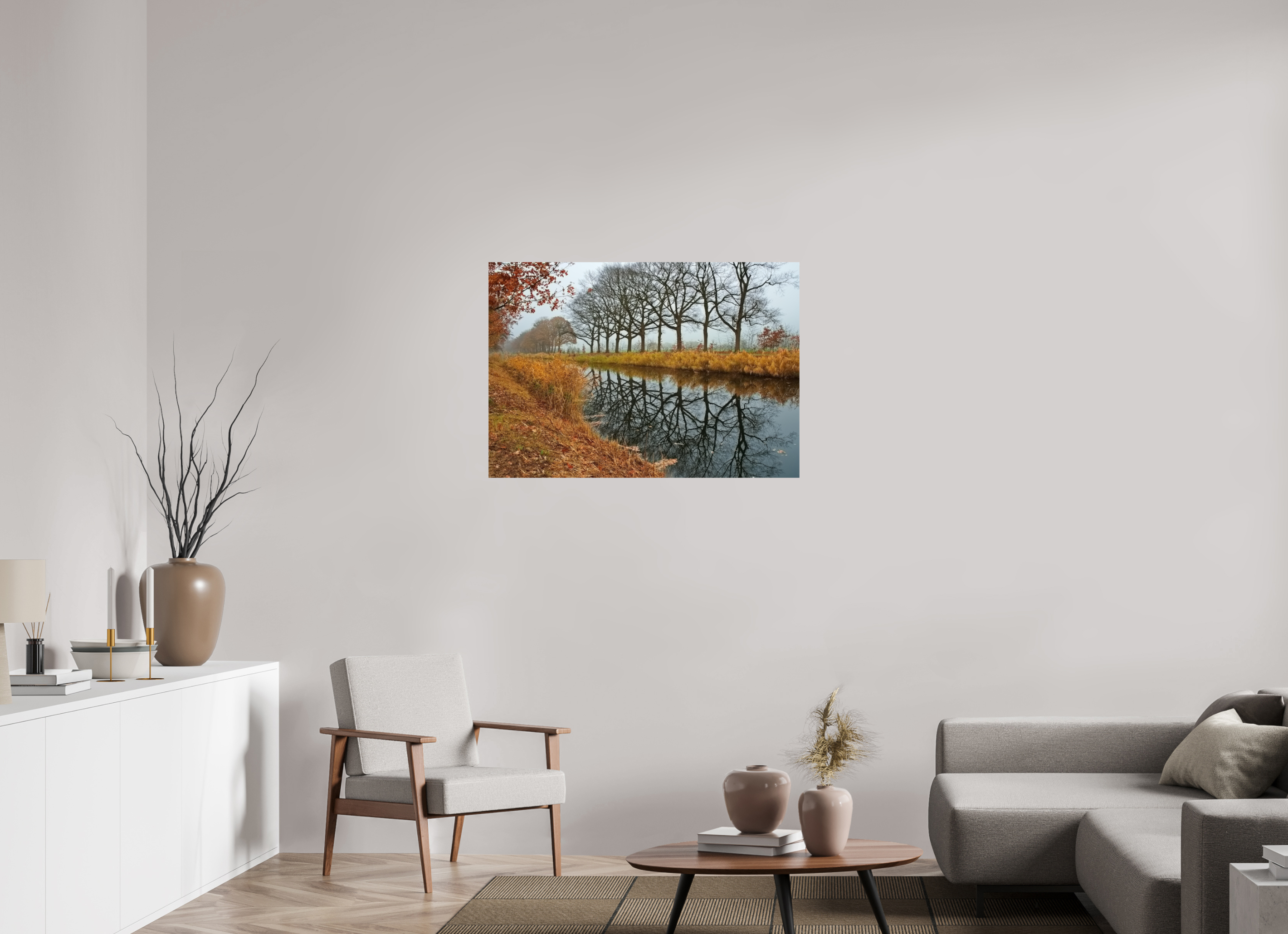 100,9 x 70 cm, Photo Print On Fuji Crystal DP II Echo der Bäume
