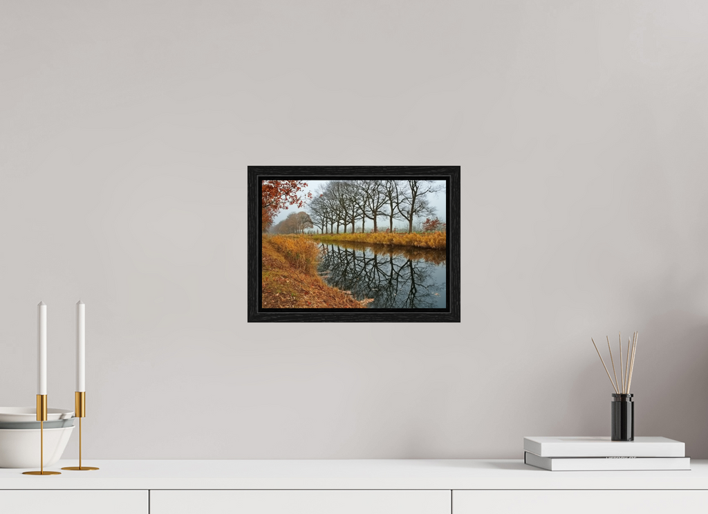 28,8 x 20 cm, Floater Frame Echo der Bäume