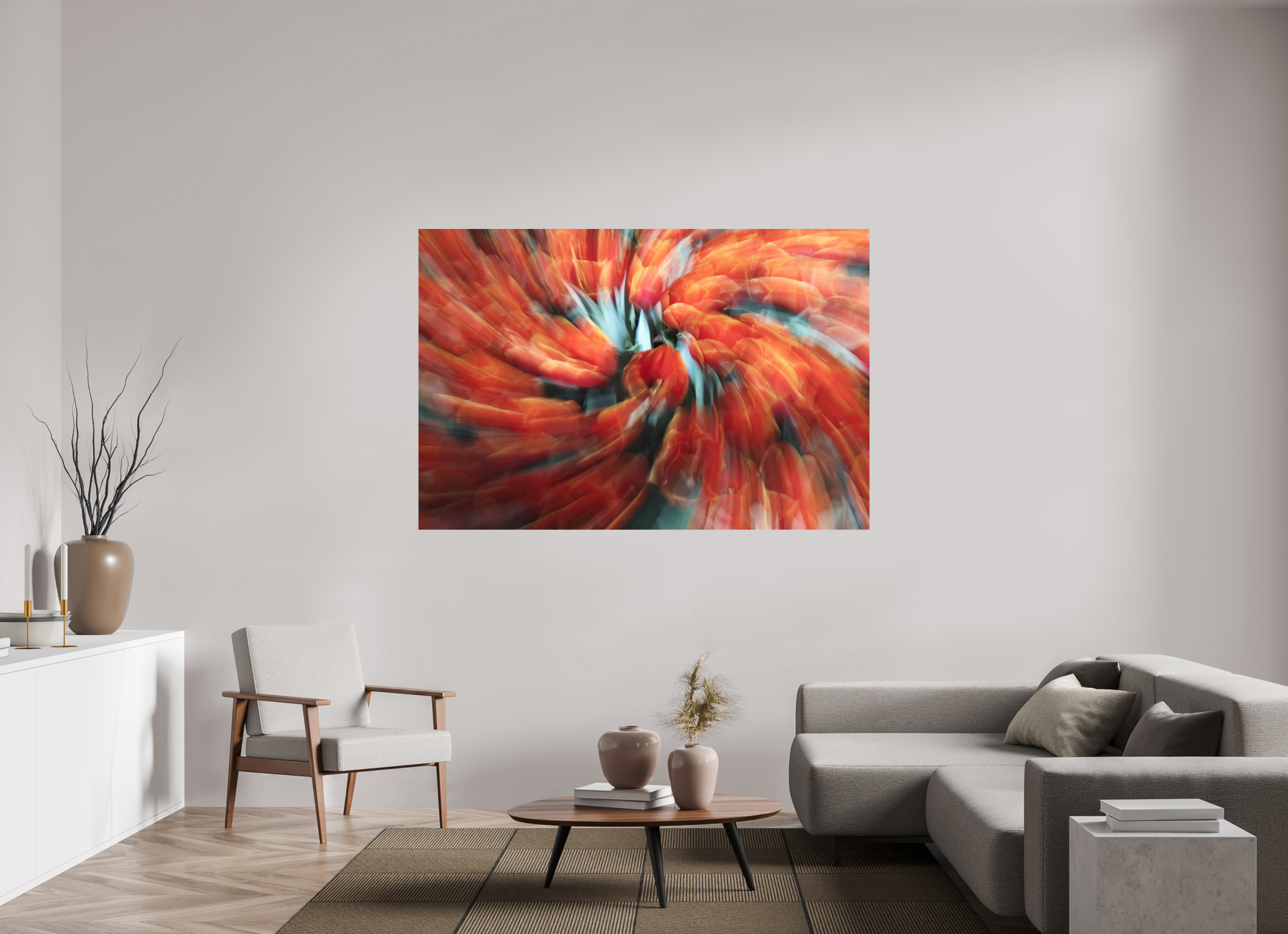 180 x 120 cm, Photo Print On Fuji Crystal DP II Zwischen Glühen und Stille