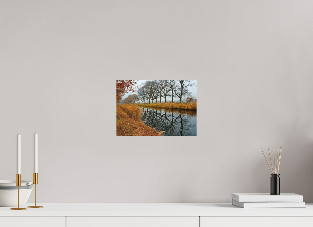 28,8 x 20 cm, Photo Print Under Acrylic Glass Echo der Bäume