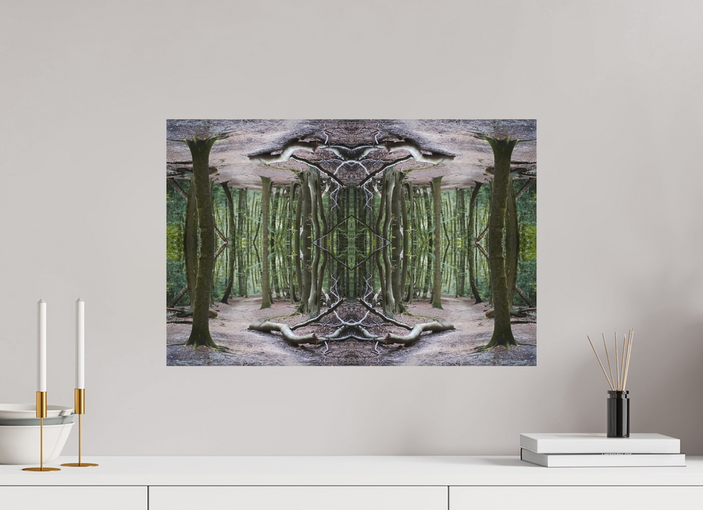 60 x 40 cm, Photo Print On Fuji Crystal DP II Woodland Illusion