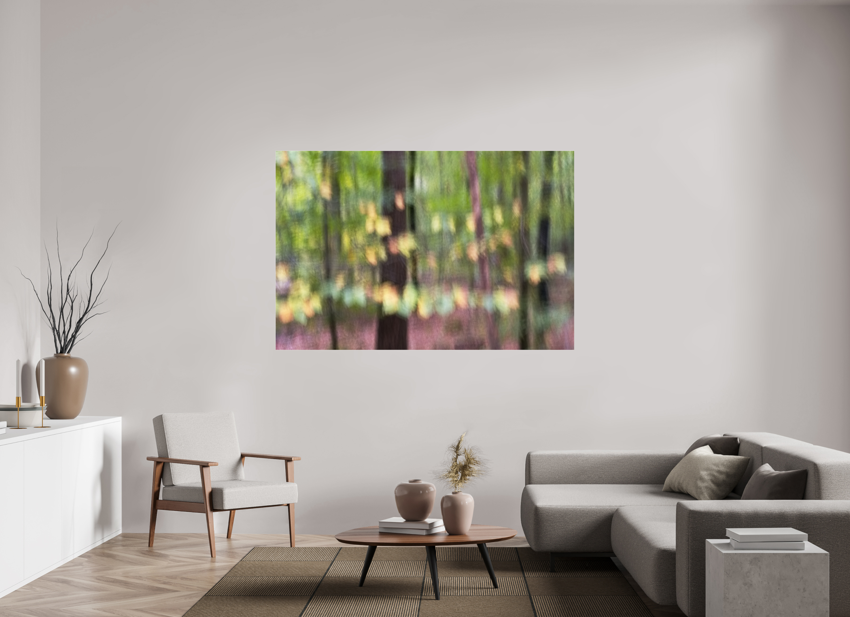 180 x 120 cm, Photo Print Under Acrylic Glass Autumn 2