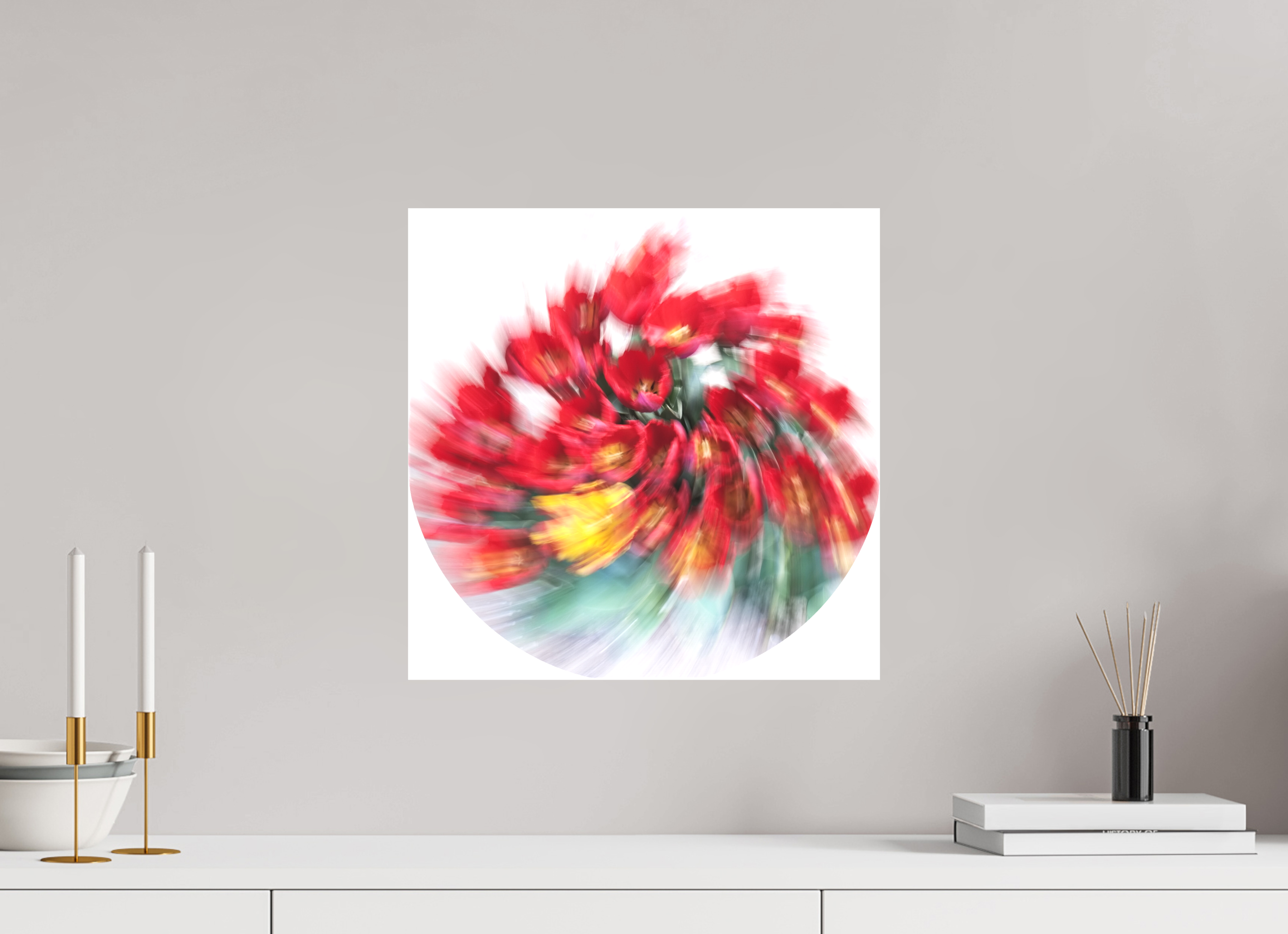 40 x 40 cm, Leinwand matt Crescendo molto passionato