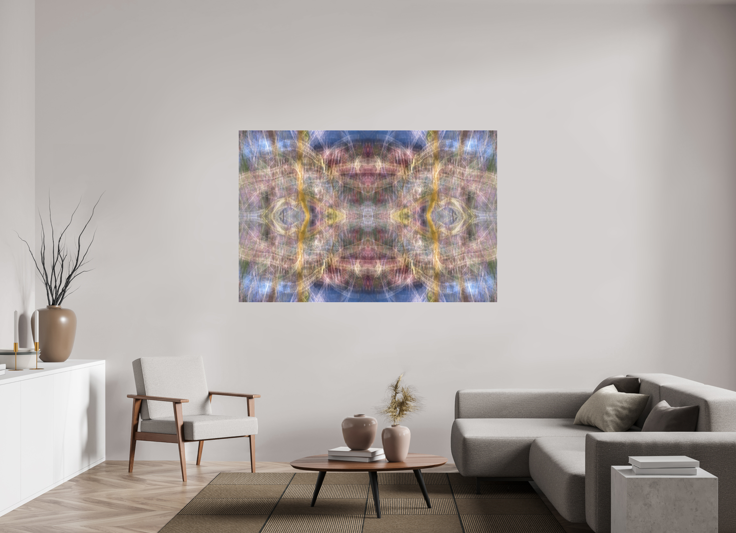 180 x 120 cm, Photo Print Under Acrylic Glass Nature’s Kaleidoscope