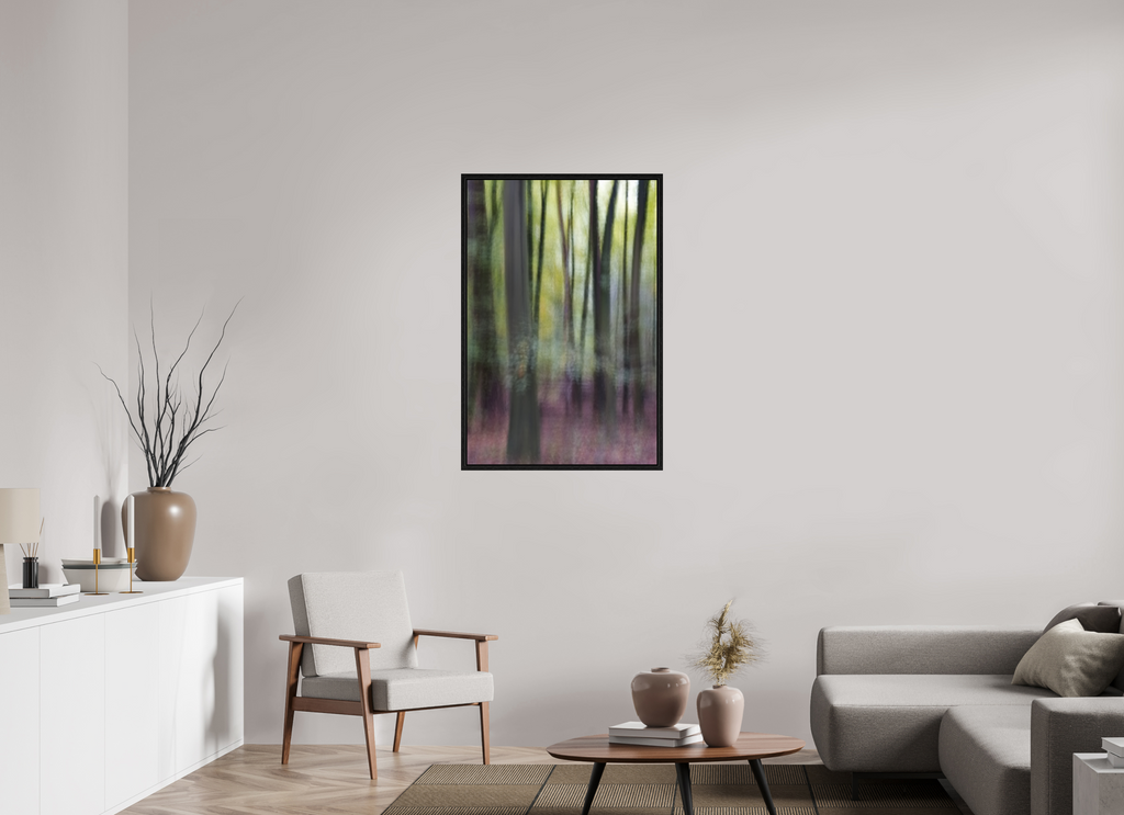 70 x 105 cm, Floater Frame Vertikales Flüstern