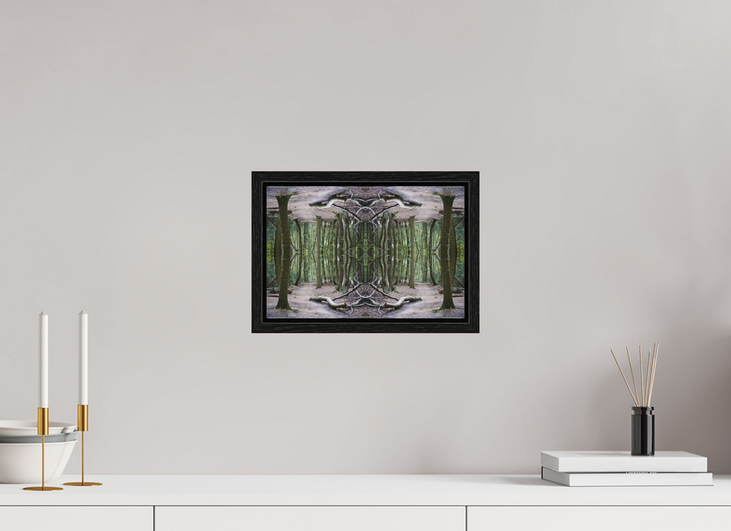 30 x 20 cm, Floater Frame Woodland Illusion