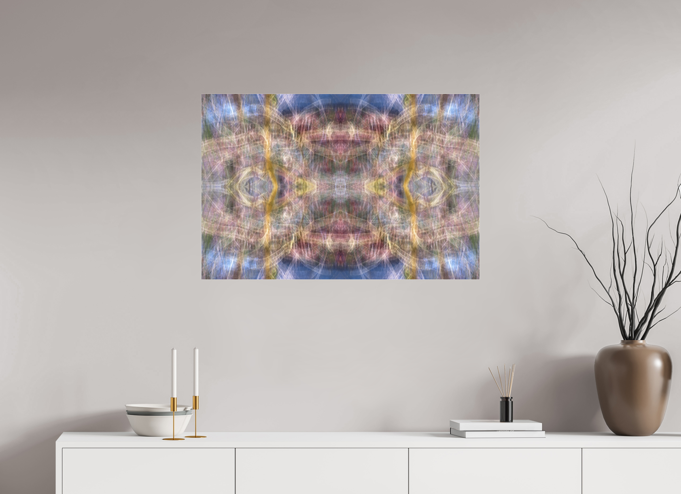 90 x 60 cm, Photo Print Under Acrylic Glass Nature’s Kaleidoscope