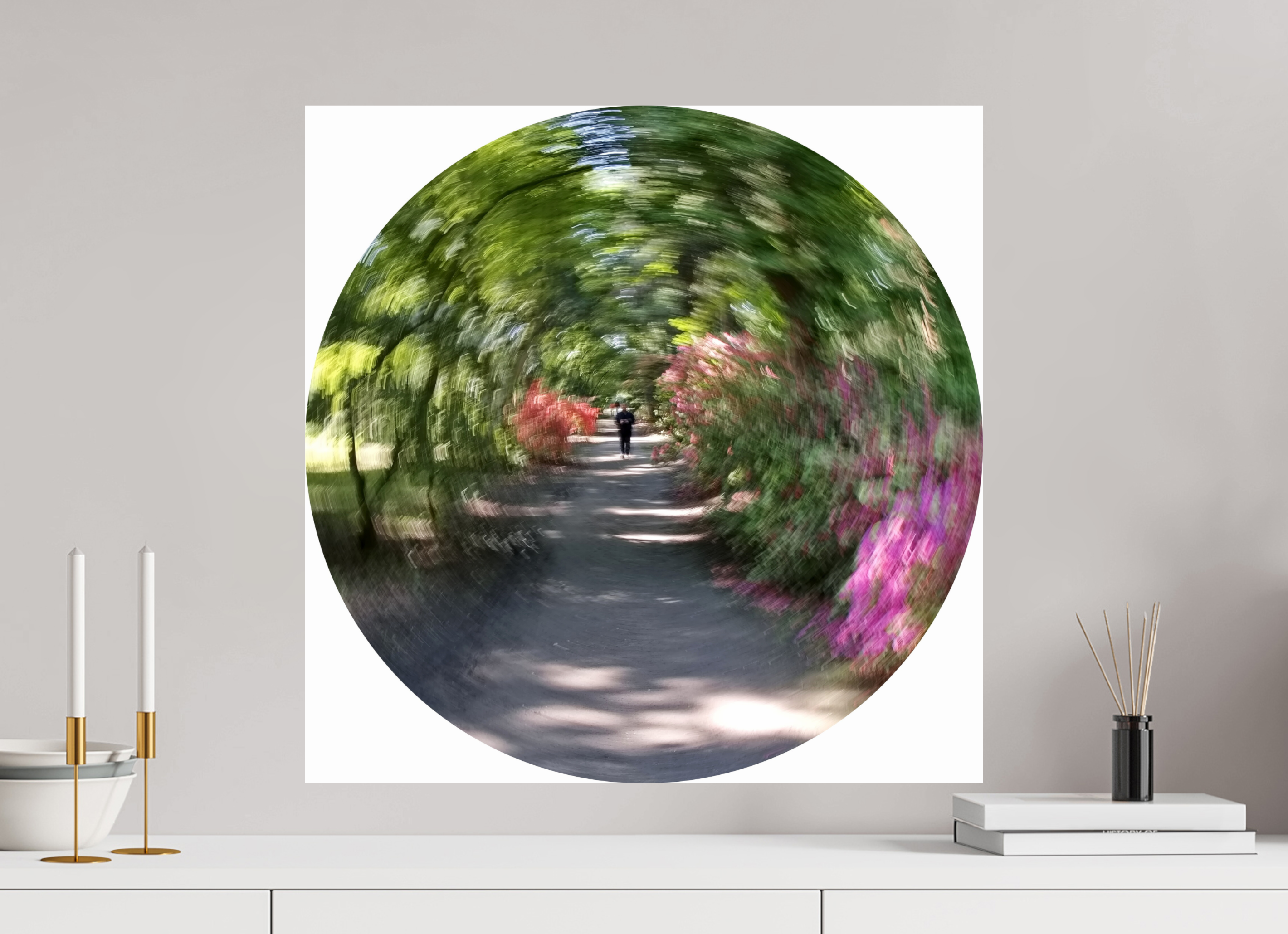 60 x 60 cm, Photo Print On Fuji Crystal DP II Zwischen Licht und Erinnerung