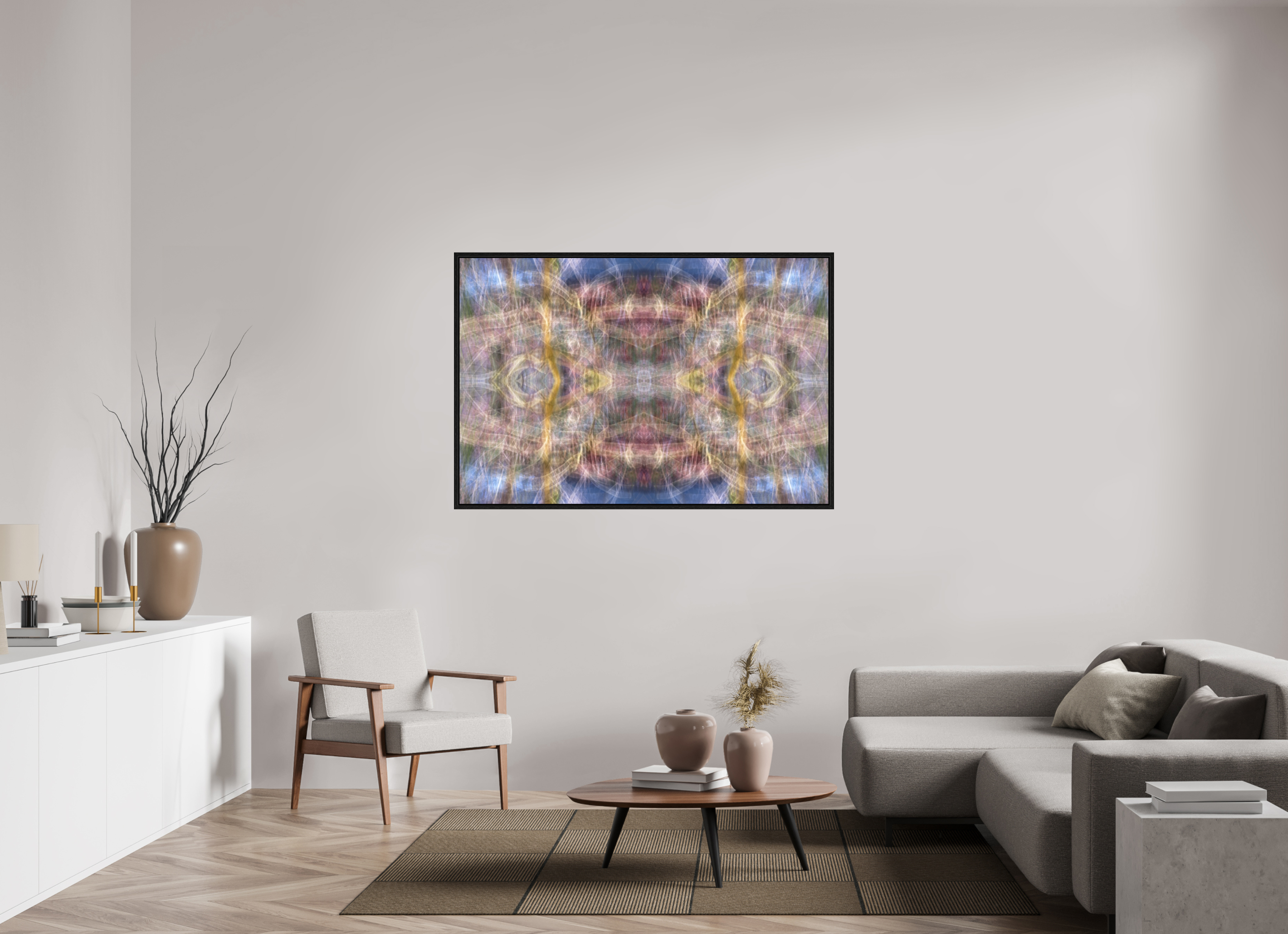 150 x 100 cm, Floater Frame Nature’s Kaleidoscope