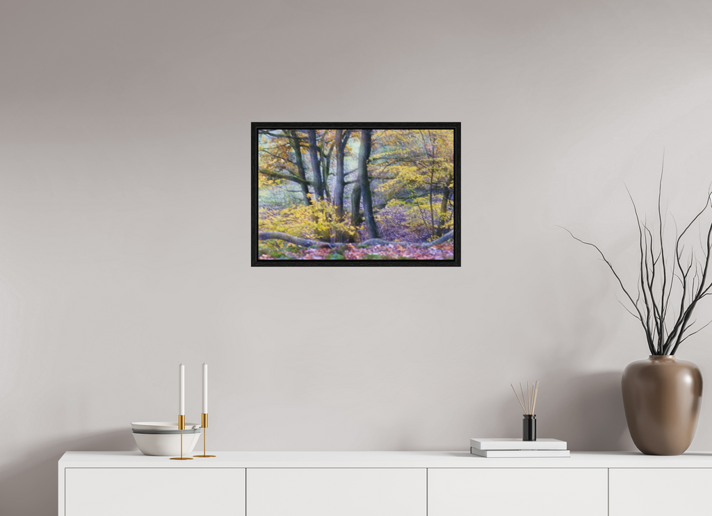 60 x 40 cm, Floater Frame Trees on Hornpottweg