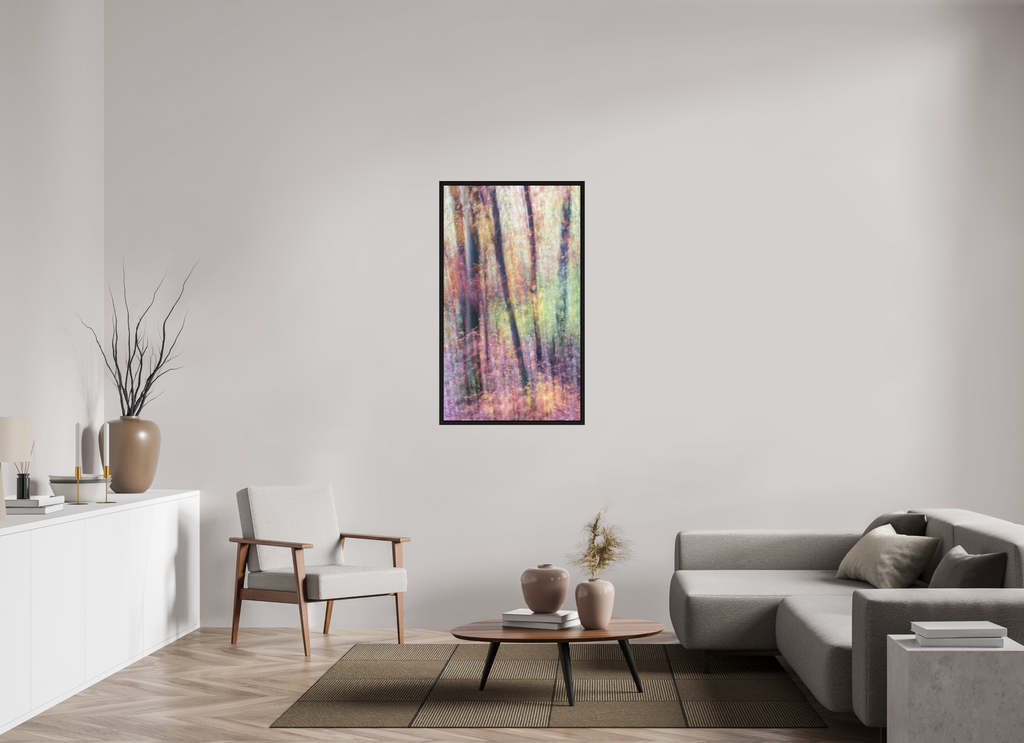 70 x 120,2 cm, Floater Frame Herbstfarben 1