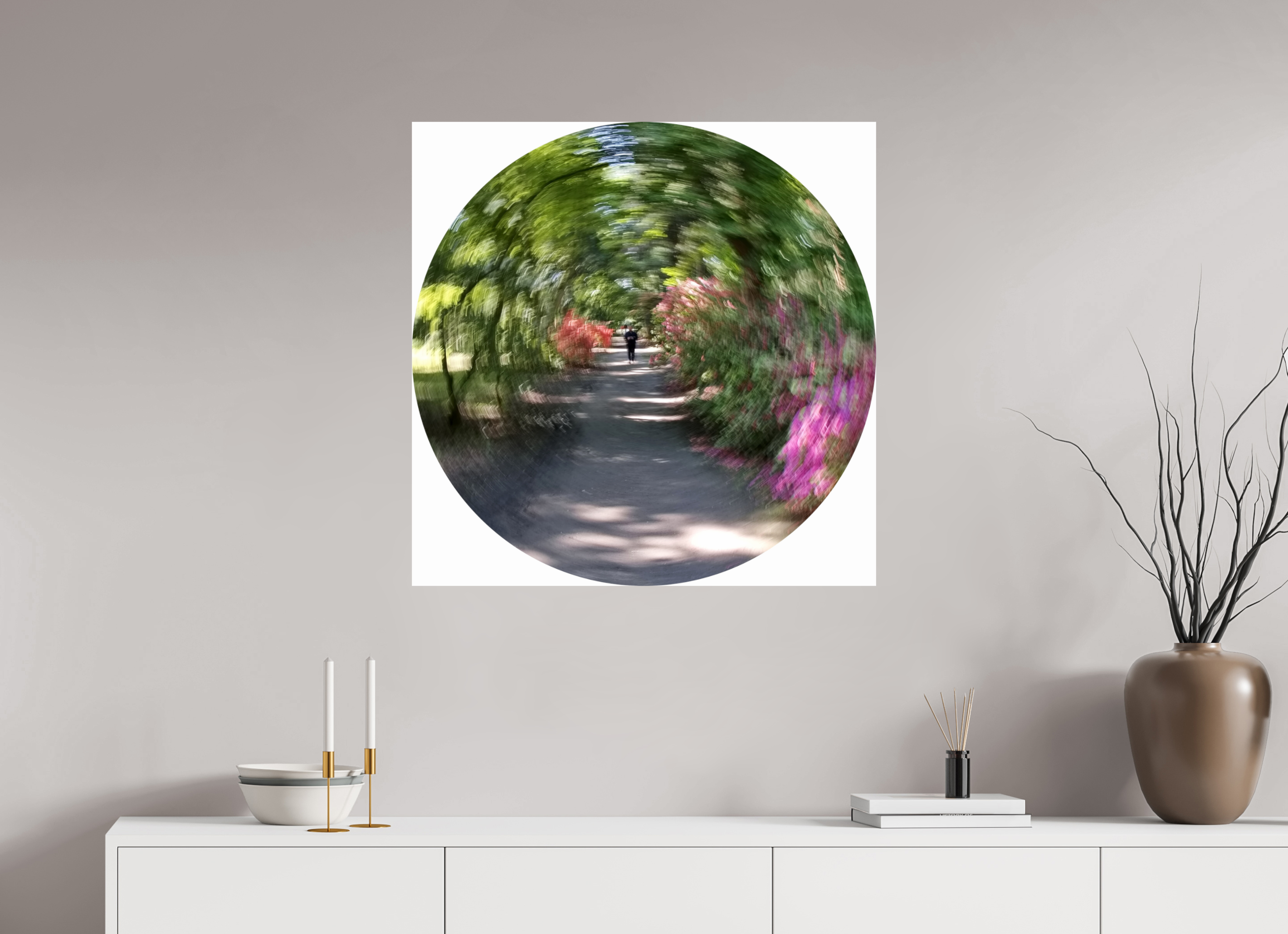 80 x 80 cm, Photo Print On Fuji Crystal DP II Zwischen Licht und Erinnerung