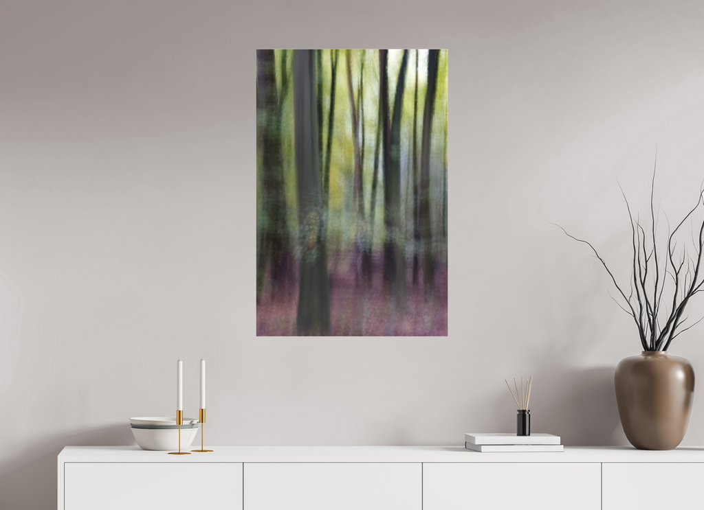 60 x 90 cm, Photo Print Under Acrylic Glass Vertikales Flüstern