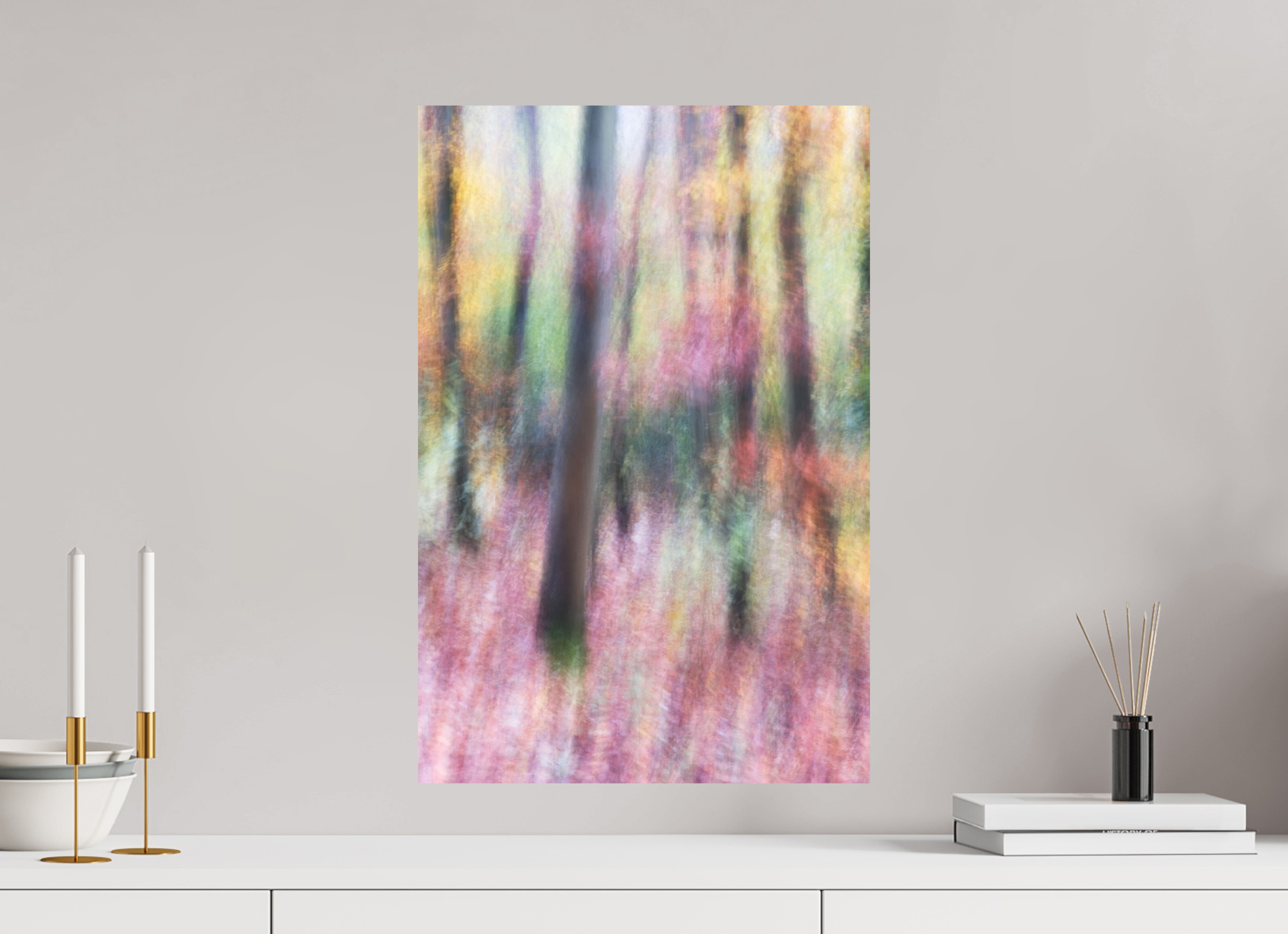 40 x 60 cm, Photo Print On Fuji Crystal DP II Autumn Forest Impression