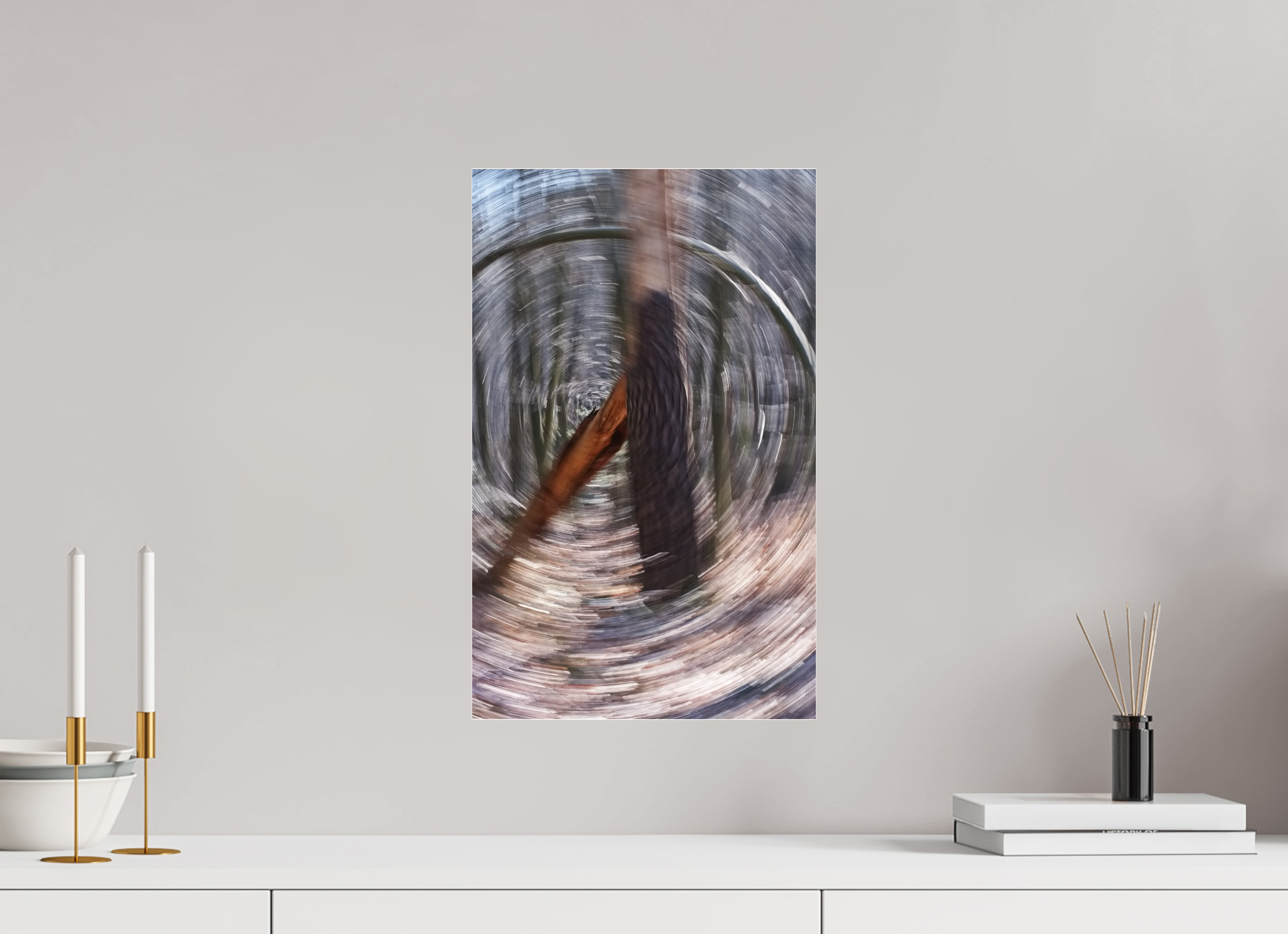 30 x 48 cm, Photo Print Under Acrylic Glass Nature’s Dynamic Geometry