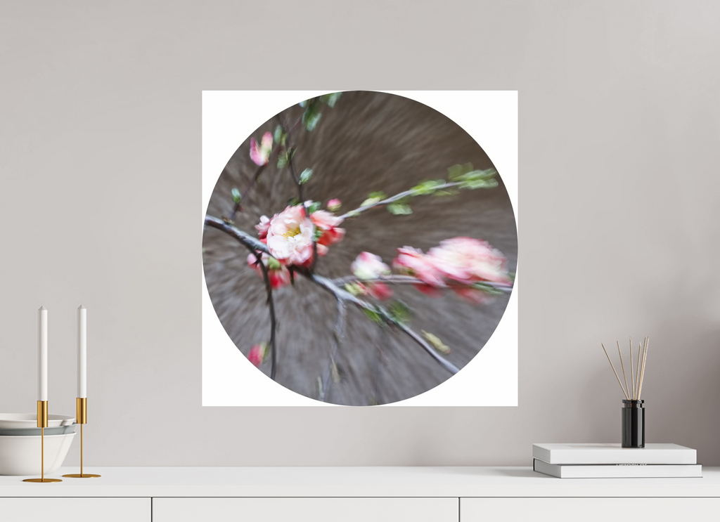 50 x 50 cm, Photo Print On Fuji Crystal DP II Quittenblüten