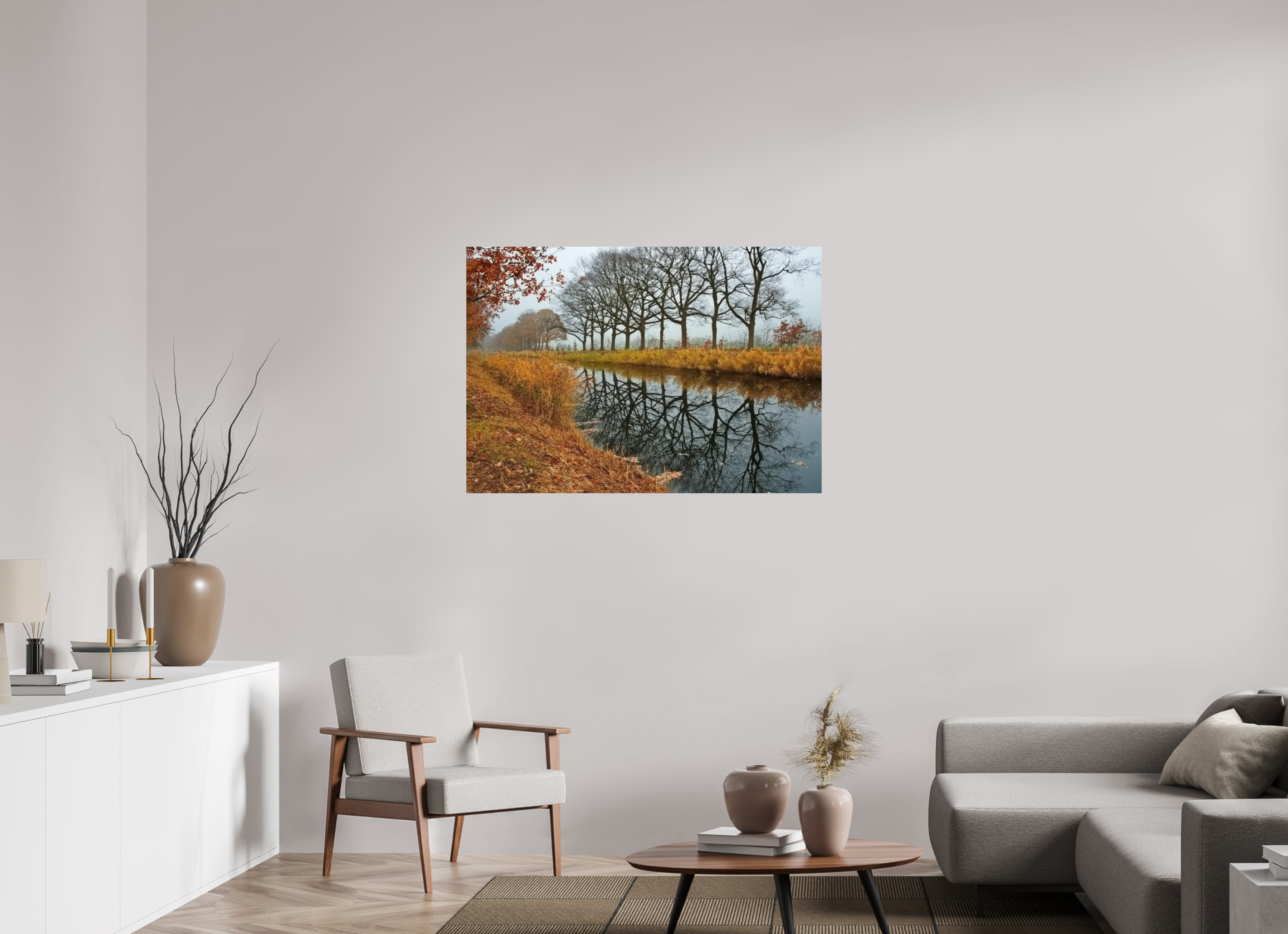 115,3 x 80 cm, Photo Print On Fuji Crystal DP II Echo der Bäume